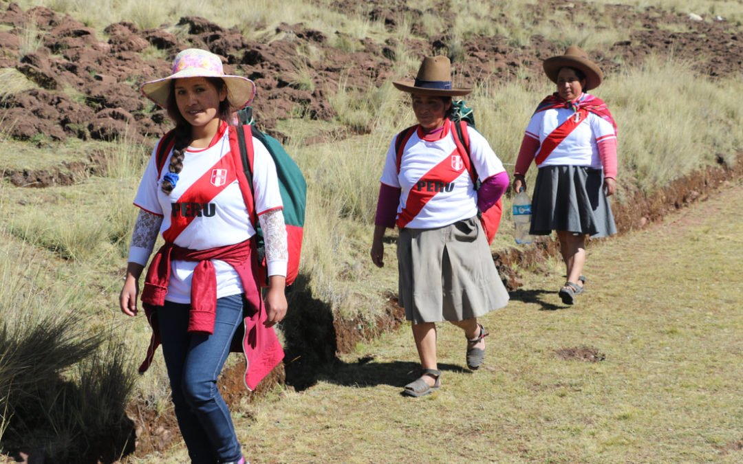 Empowering Women While Trekking In The Andean Mountains