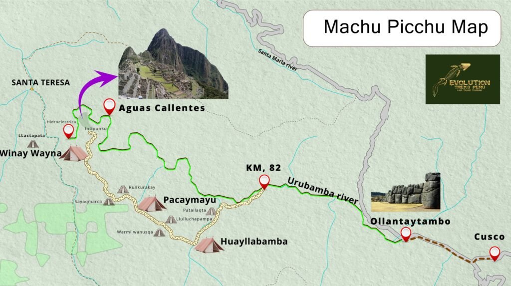 Machu Picchu Map