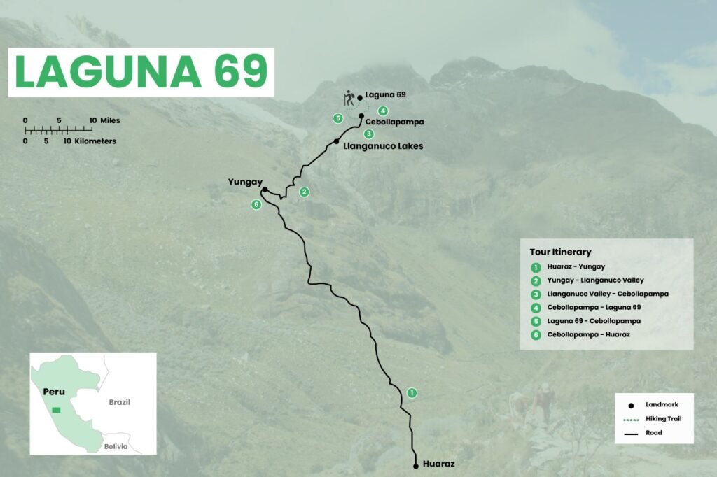 Laguna 69 Map