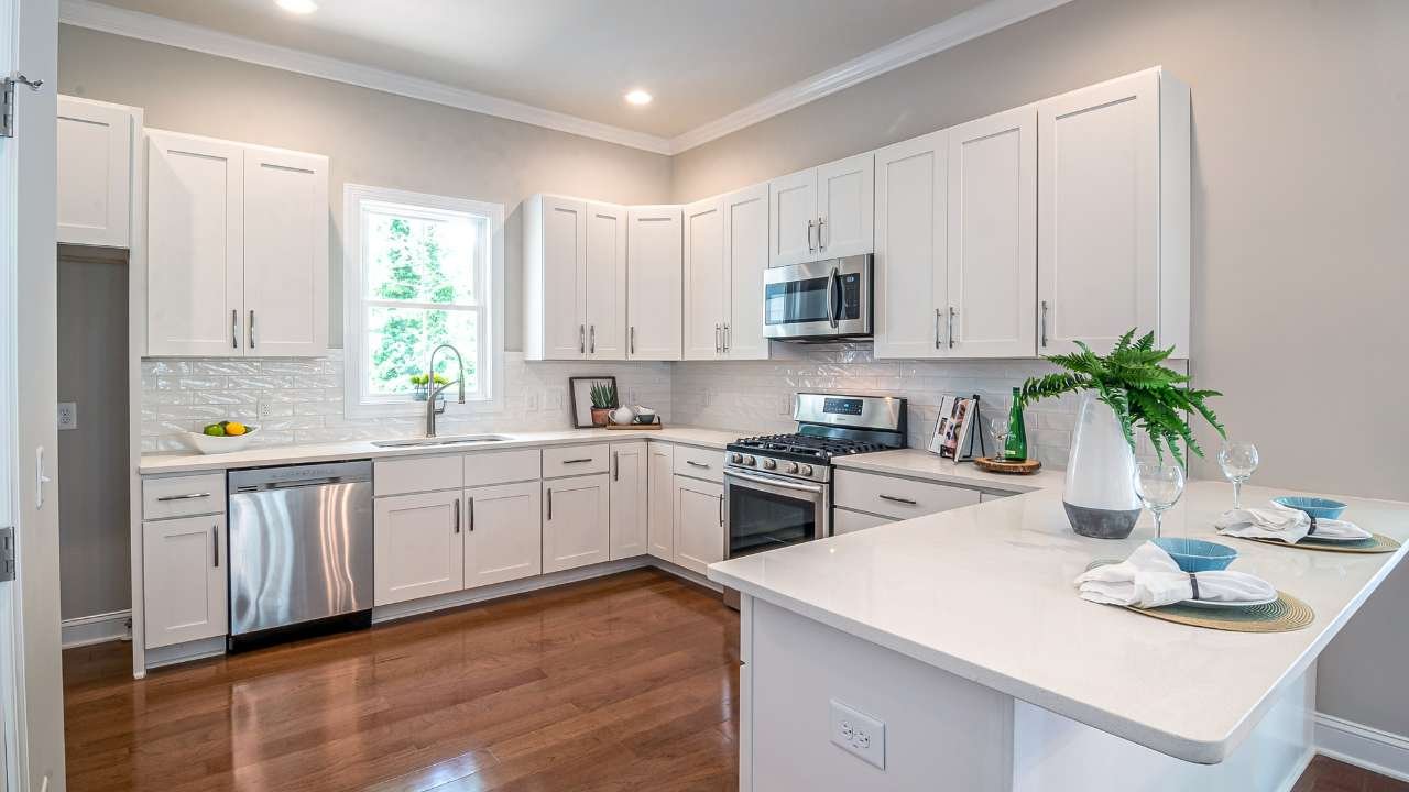 Install Backsplash for Modern Touch